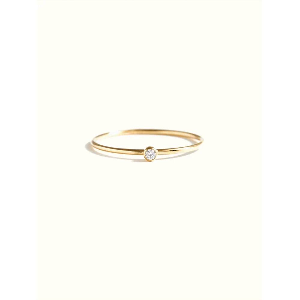 NEW ABLE luz petite ring in 14k gold filled